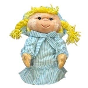 Vintage 80s Caltoy Reversible Little Bo Peep & Sheep Hand Puppet Nostalgic Retro